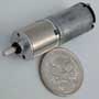 Motor miniature with integral gearing. (1.5 - 6.0 volt.) Reduction ratio 1:10. each.  (TS1092)