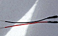 Terminal leads Black Pk/10  (TS0085)