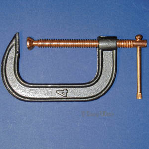 Clamp: G clamp: 100 mm opening. Each  (TS0105)