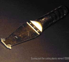 Scoring tool (for scoring & cutting plastic mirror)  (TS0110)