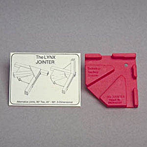 Jointer 'Lynx': 10 mm: pack of 5: red  (TS0200)