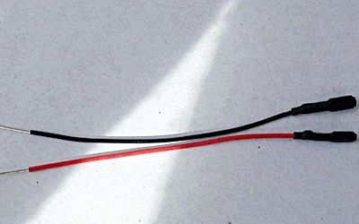 Terminal leads (50 black plus 50 red)  TS0300