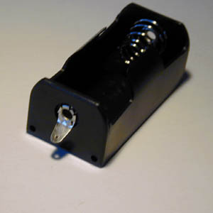 Battery holder: C x 1. Pk/10  (TS0349)