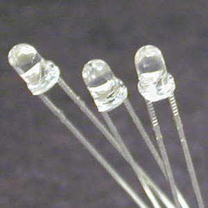 LED.3mm high brightness ea.  (TS0750)