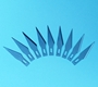 Spare blades for balsa knife Pack/10 (TS0768)