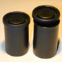 Rocket canisters with lids: Pk/10  (TS1129)