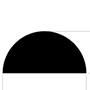 Carbon Fibre solid half round section 1000x2.00mm  (TS2518)